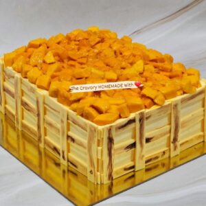 Mango box cake